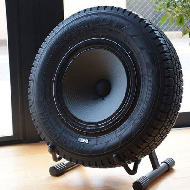 upcycled-tyre-subwoofer